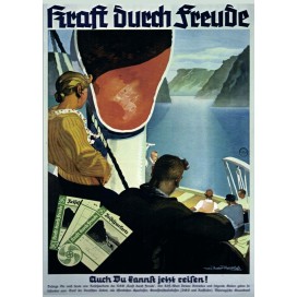 Plakat „KdF - Auch Du kannst jetzt reisen!"