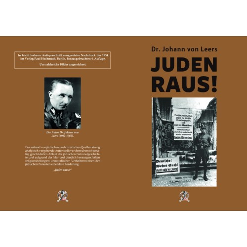 Leers, Dr. Johann von: Forderung der Stunde: Juden raus!
