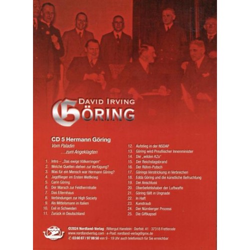 Irving, David: Göring, vom Paladin zum Angeklagten – Hörbuch