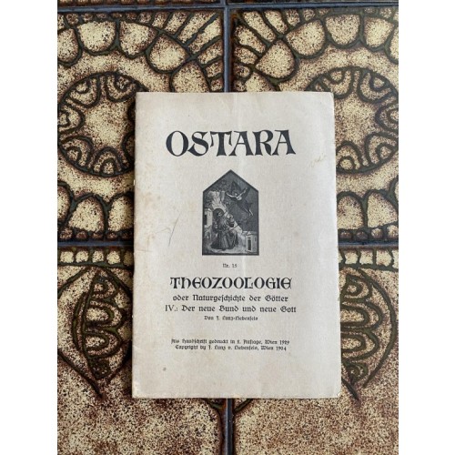 Lanz-Liebenfels, Jörg: Theozoologie oder Naturgeschichte der Götter - IV