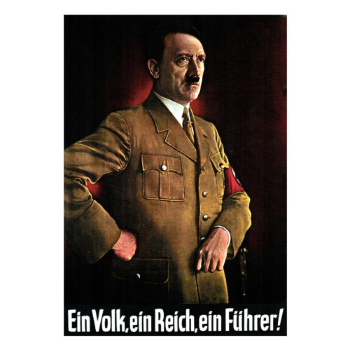 Plakat „Ein Volk, ein Reich, ein Führer!"