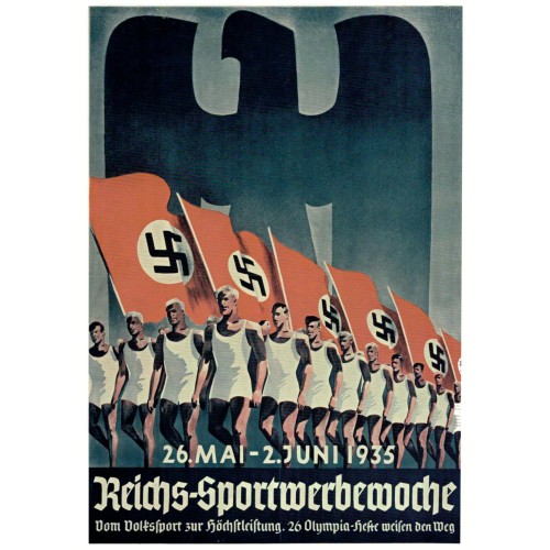 Plakat „Reichs-Sportwerbewoche 1935"