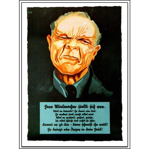 Plakat/Wandschmuck „Herr Miesmacher stellt sich vor“
