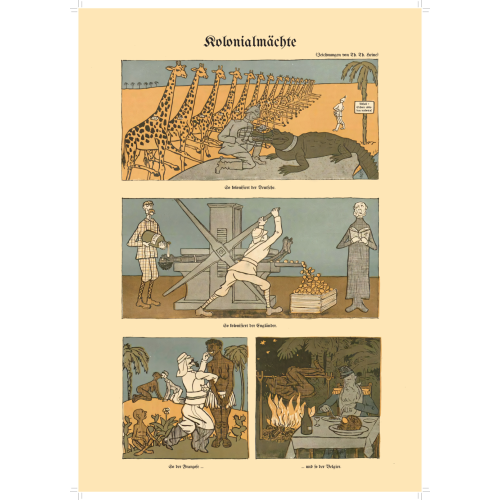Plakat/Wandschmuck „Kolonialmächte“